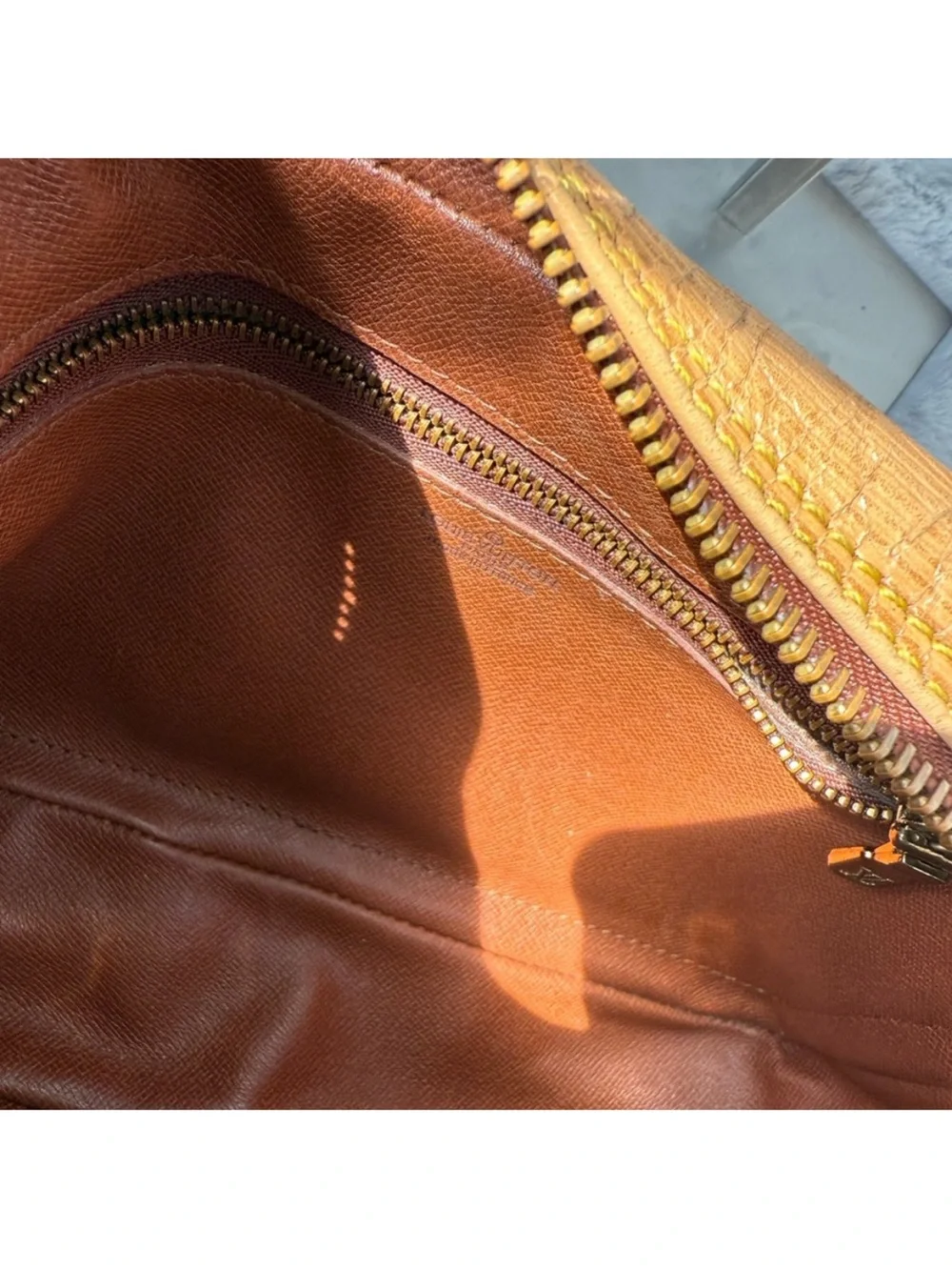 Louis Vuitton Brown Epi Leather Messenger Crossbody
